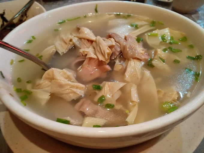 咸菜酒糟及第汤